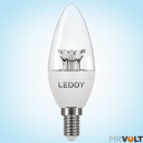 LED Лампа "LEDDY" Свеча 5,5W 3000К Е14