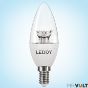 Cветодиодная лампочка Leddy (5.5W-E14) Нейтральный Свет