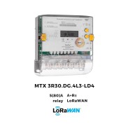 Трёхфазный счетчик MTX 3R30.DG.4L3-LD4