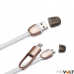 Кабель USB-iPhone "Totu Design" 2 в 1 Кабель USB-iPhone "Totu Design" 2 в 1